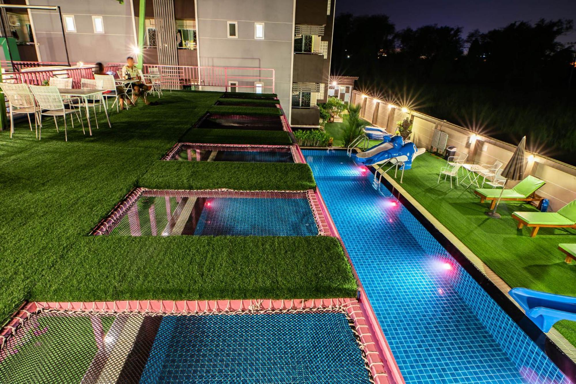 Gold Airport Suites Bangkok Zewnętrze zdjęcie